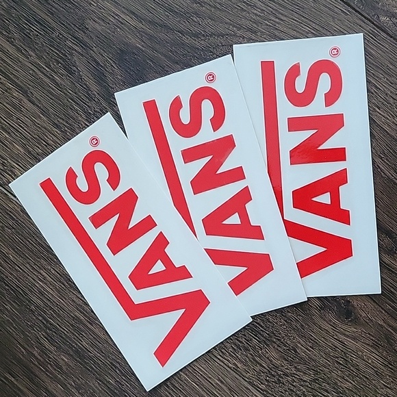 Vans Official Vinyl Transfer Logo Sticker - Picture 1 of 4